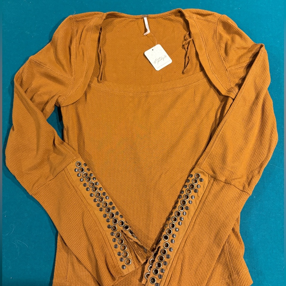 Free People thermal shirt